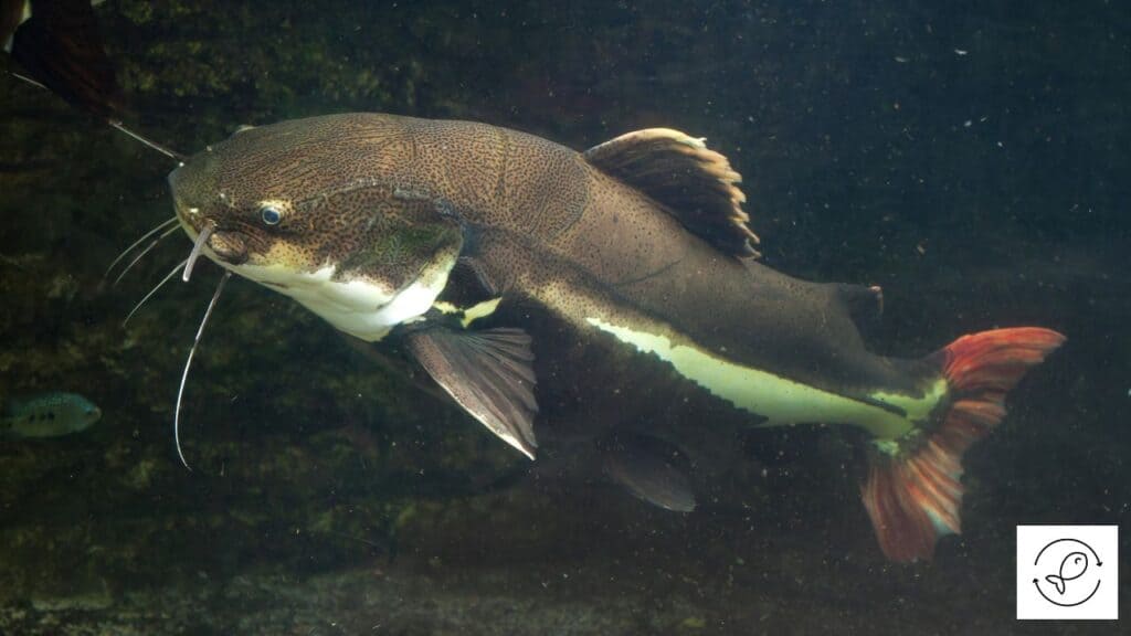 Fully grown redtail catfish